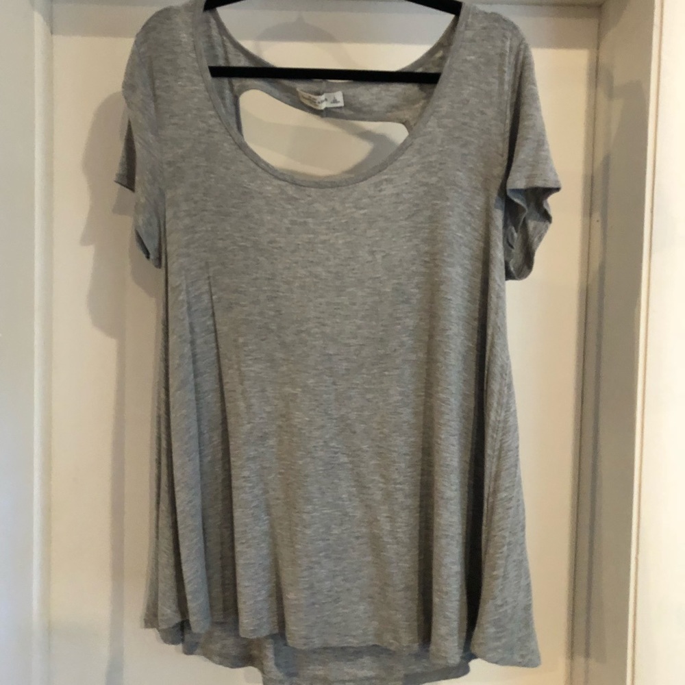 Abercrombie & Fitch gray top